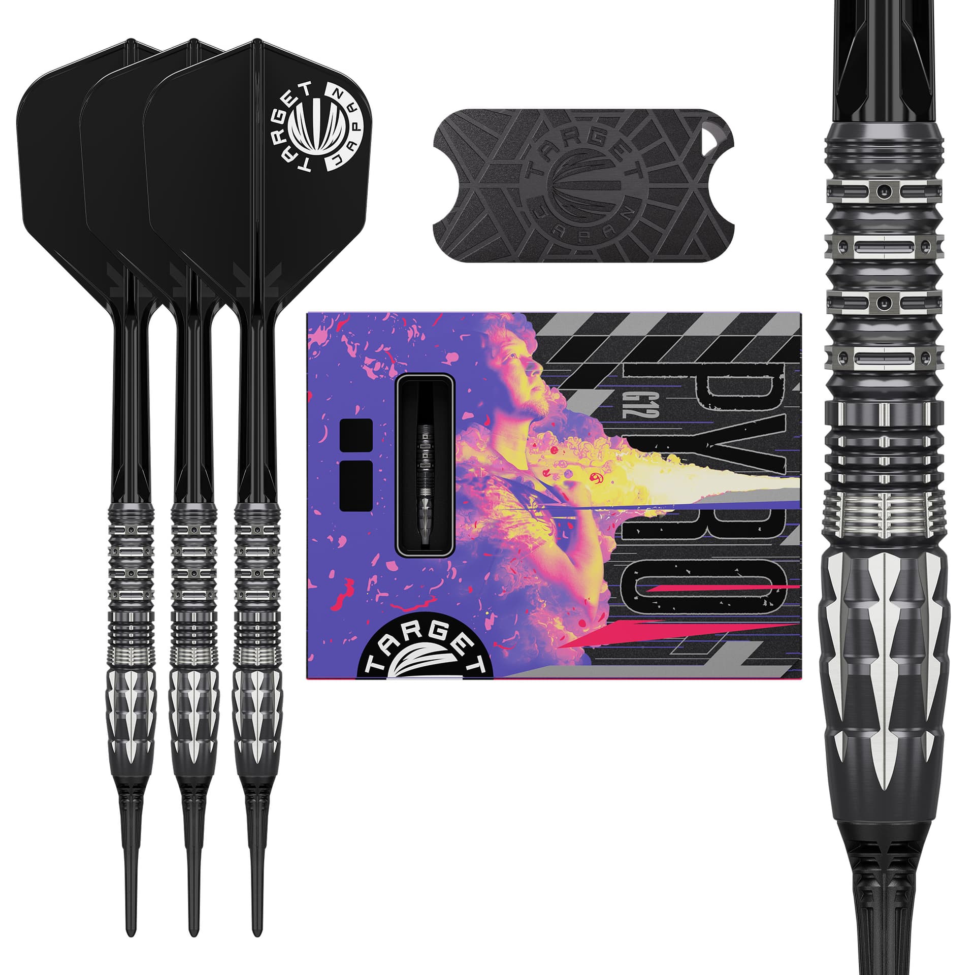 Target Japan Mitsumasa Hoshino Pyro G12 90% - Šipky Soft